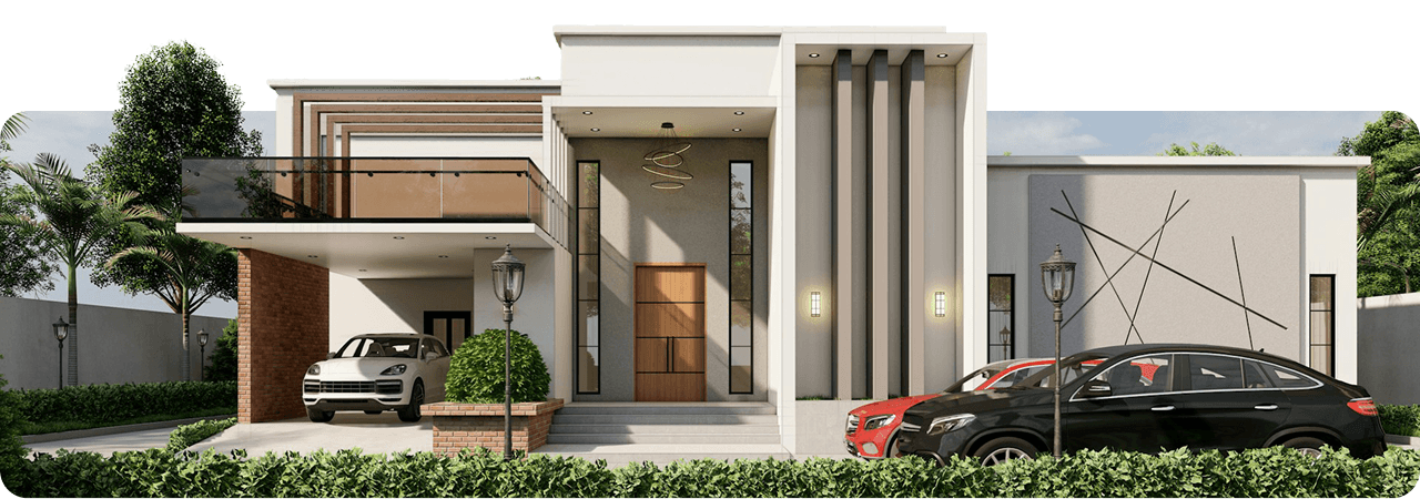 Modern luxury home showcasing Mainlandhouses quality